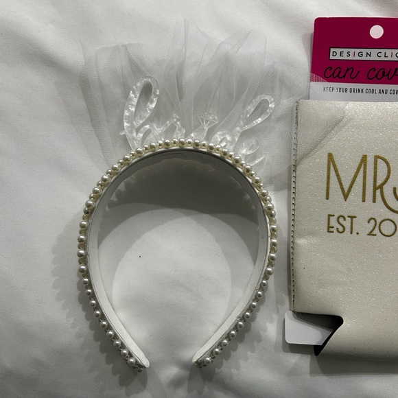 Bridal Themed Bag, tumbler, headband - Picture 7 of 10